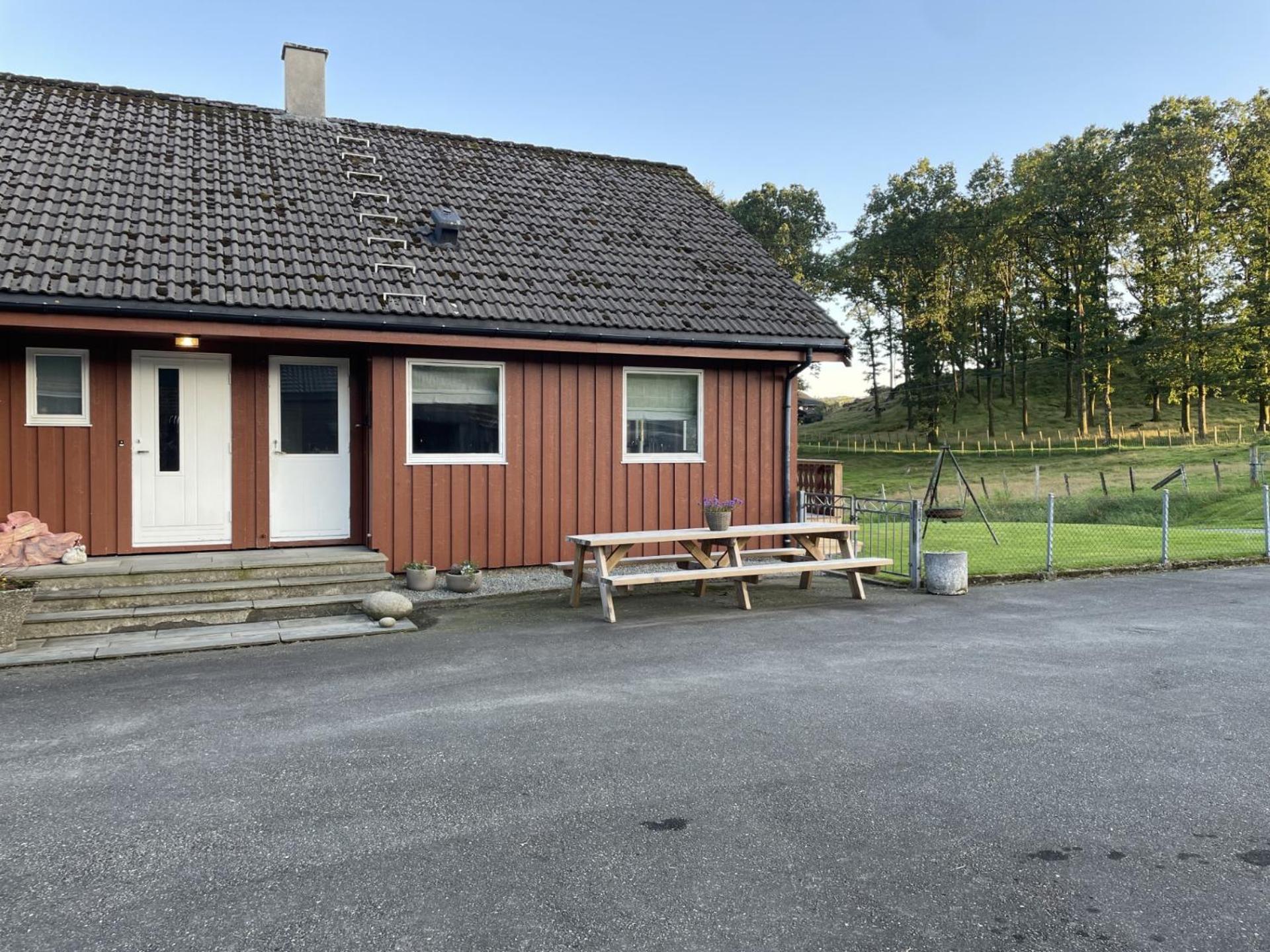 Kyrkjeneset Vila Bjerkreim Exterior foto